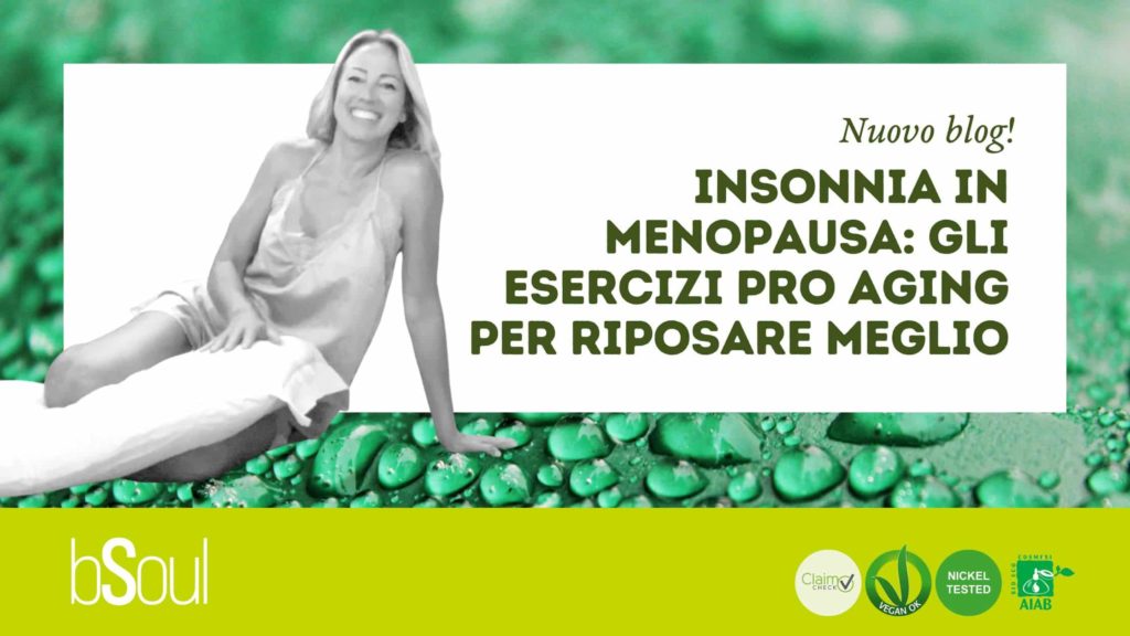 Insonnia in menopausa: gli esercizi pro aging per riposare meglio